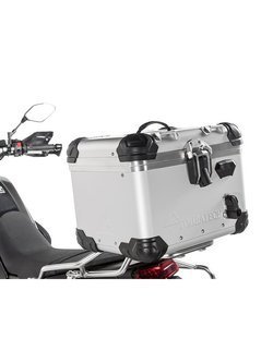 Kufer centralny Touratech ZEGA EVO z anodowanego aluminium "And-S" RapidTrap [38L] srebrny