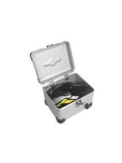 Kufer centralny Touratech ZEGA PRO z anodowanego aluminium "And-S" RapidTrap [38L] srebrny