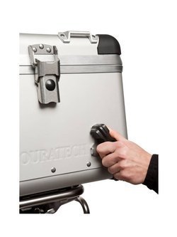 Kufer centralny Touratech ZEGA PRO z anodowanego aluminium "And-S" RapidTrap [38L] srebrny