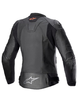 Kurtka motocyklowa damska skórzana Alpinestars Stella GP Plus V4 czarna