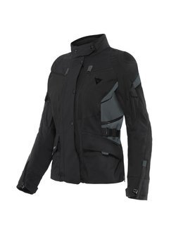 Kurtka motocyklowa damska tekstylna Dainese Carve Master 3 Gore-Tex czarno-szara