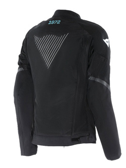 Kurtka motocyklowa damska tekstylna Dainese Herosphere Air Tex czarno-szaro-zielona