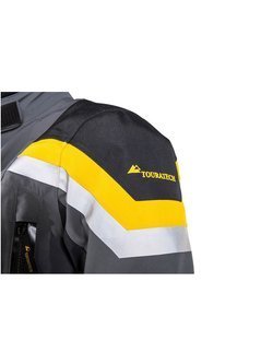 Kurtka motocyklowa damska tekstylna Touratech Companero Weather Traveller szara