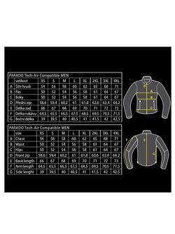 Kurtka motocyklowa jeansowa Trilobite Parado Tech-Air czarna