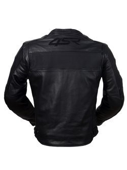 Kurtka motocyklowa skórzana 4SR Hooligan Black Velvet czarna