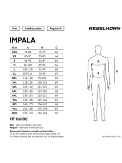 Kurtka motocyklowa skórzana Rebelhorn Impala czarna