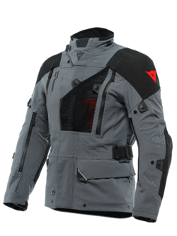 Kurtka motocyklowa tekstylna Dainese Hekla AbsoluteShell Pro 20K szaro-czarna