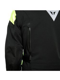 Kurtka motocyklowa tekstylna Dainese Tonale D-Dry® czarno-fluo żółta