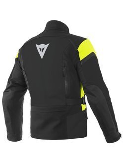 Kurtka motocyklowa tekstylna Dainese Tonale D-Dry® czarno-fluo żółta