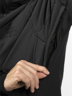 Kurtka motocyklowa tekstylna John Doe Softshell 2 in 1 czarna 