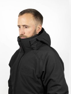 Kurtka motocyklowa tekstylna John Doe Softshell 2 in 1 czarna 