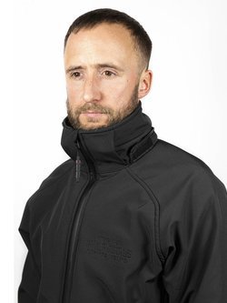 Kurtka motocyklowa tekstylna John Doe Softshell 2 in 1 czarna 