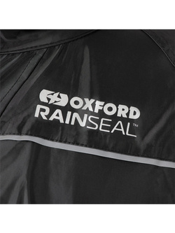 Kurtka przeciwdeszczowa motocyklowa Oxford Rainseal Over czarna