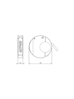 Ładowarka USB typu "C" Daytona Parts Slim mocowana na kierownicy motocykla [1 port]