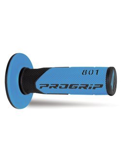 Manetki off-road Progrip 801 czarno-jasno niebieskie