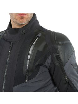 Motocyklowa kurtka tekstylna Dainese Sport Master Gore-Tex® czarno-szara