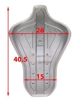 Ochraniacz pleców Büse Sas-Tec SC-1/11