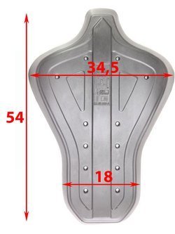 Ochraniacz pleców Modeka SAS-TEC SC-1/16 rozmiar L 