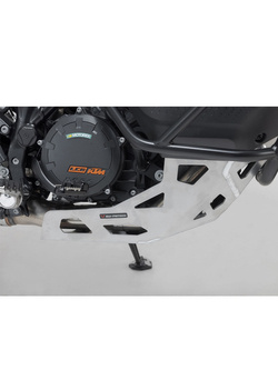 Osłona silnika SW-MOTECH KTM 1290 Super Adventure / S / R (21-) srebrna