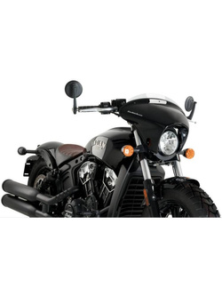 Owiewka motocyklowa sportowa PUIG Batwing SML Indian Scout Bobber (18-) przezroczysta