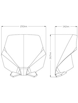 Owiewka motocyklowa sportowa PUIG Naked New Generation Benelli BN 752S (18-) lekko przyciemniana