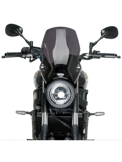 Owiewka motocyklowa turystyczna PUIG Naked New Generation Yamaha XSR 700 (21-) mocno przyciemniana