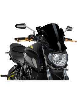 Owiewka uniwersalna PUIG Rafale do Yamaha FZ-07 / MT-07 / MT-09 czarna