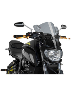 Owiewka uniwersalna PUIG Rafale do Yamaha FZ-07 / MT-07 / MT-09 lekko przyciemniana