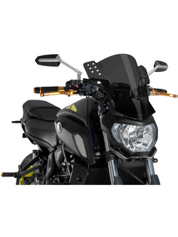 Owiewka uniwersalna PUIG Rafale do Yamaha FZ-07 / MT-07 / MT-09 mocno przyciemniana