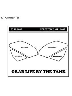 Pady boczne na zbiornik STREET BIKE Volcano Stompgrip