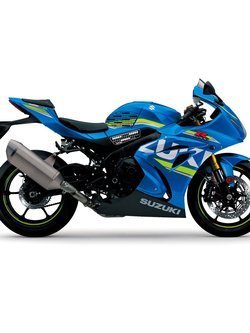 Pady boczne na zbiornik STREET BIKE Volcano Stompgrip Przezroczyste do Suzuki GSX-R1000 [2006]