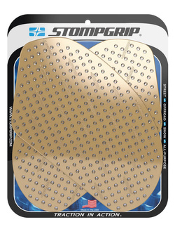 Pady boczne na zbiornik paliwa Stompgrip Street Bike Volcano Suzuki GSX-R 1000 (03-04) przezroczyste