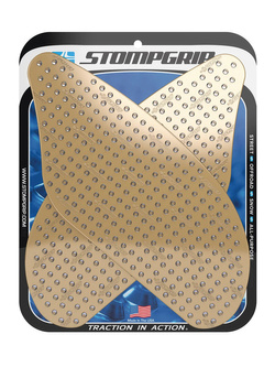 Pady boczne na zbiornik paliwa Stompgrip Volcano Suzuki GSX-R 600 / 750 (04-05) przezroczyste