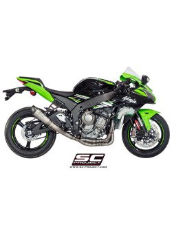 Pełny system 4-2-1 z pełnym kolektorem tytanu i tłumikiem S1 SC-Project do Kawasaki NINJA ZX-10R [16-17]