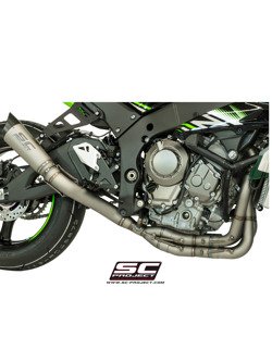 Pełny system 4-2-1 z pełnym kolektorem tytanu i tłumikiem S1 SC-Project do Kawasaki NINJA ZX-10R [16-17]