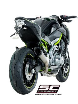 Pełny system 4-2-1 ze stali nierdzewnej SC-Project do Kawasaki Z900 [17-19] (tłumik nie wchodzi w skład zestawu)