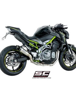 Pełny system 4-2-1 ze stali nierdzewnej SC-Project do Kawasaki Z900 [17-19] (tłumik nie wchodzi w skład zestawu)