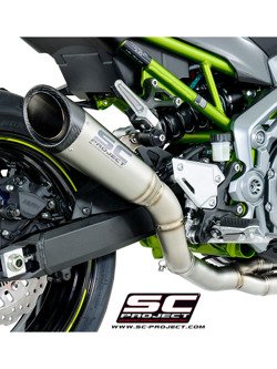 Pełny system 4-2-1 ze stali nierdzewnej SC-Project do Kawasaki Z900 [17-19] (tłumik nie wchodzi w skład zestawu)