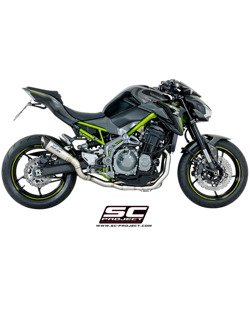 Pełny system 4-2-1 ze stali nierdzewnej SC-Project do Kawasaki Z900 [17-19] (tłumik nie wchodzi w skład zestawu)