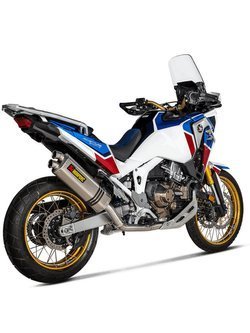 Pełny układ wydechowy Akrapović Honda CRF1100L Africa Twin Adventure Sports (20-23) [Racing Line, Titanium]