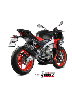 Pełny układ wydechowy (Delta Race) MIVV do Aprilia RS 660 (20-) / Tuono 660 (21-) carbon