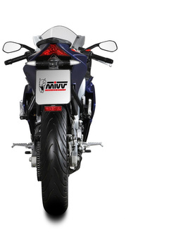 Pełny układ wydechowy (Delta Race) MIVV do Aprilia RS125 (21-) srebrny