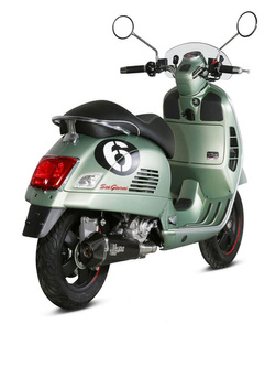 Pełny układ wydechowy (Delta Race) MIVV do Vespa GTS300 (08-20) czarny