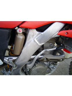 Pełny układ wydechowy G.P.R Albus Ceramic [Aluminium, White Glossy] - Honda CRF 250 R [06-07]