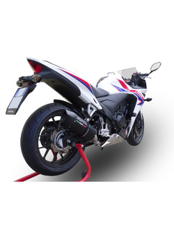 Pełny układ wydechowy G.P.R Furore Nero Racing [Black Aluminium] - Honda CBR 500 R [12-18]