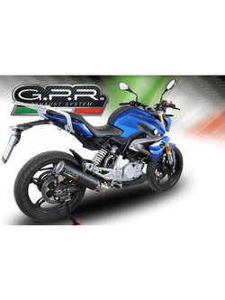 Pełny układ wydechowy G.P.R M3 Black [Titanium] - BMW G 310 R E4 [17-20]