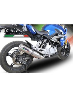 Pełny układ wydechowy G.P.R M3 Inox - BMW G 310 R E4 [17-20]