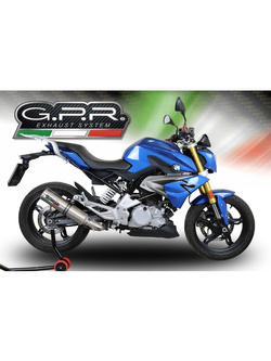 Pełny układ wydechowy G.P.R M3 Inox - BMW G 310 R E4 [17-20]