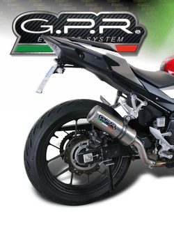 Pełny układ wydechowy G.P.R M3 Titanium Natural Racing [Titanium] - Honda CB 500 X [13-15]