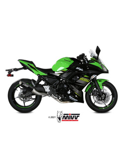 Pełny układ wydechowy (GP Pro) MIVV do Kawasaki Ninja 650 / Z 650 (17-) czarny